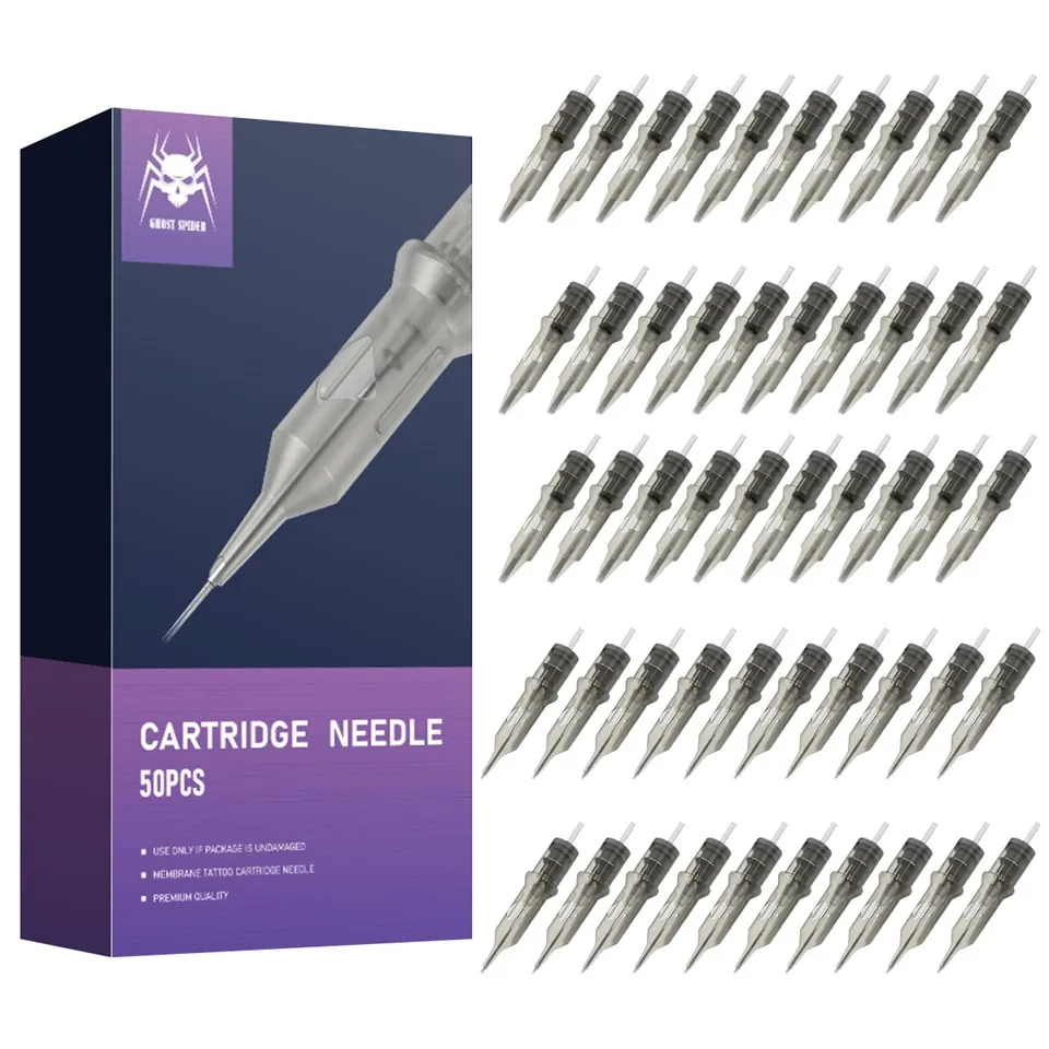 Fantom Spider Tattoo Cartridge Needles Asòti 50pcs