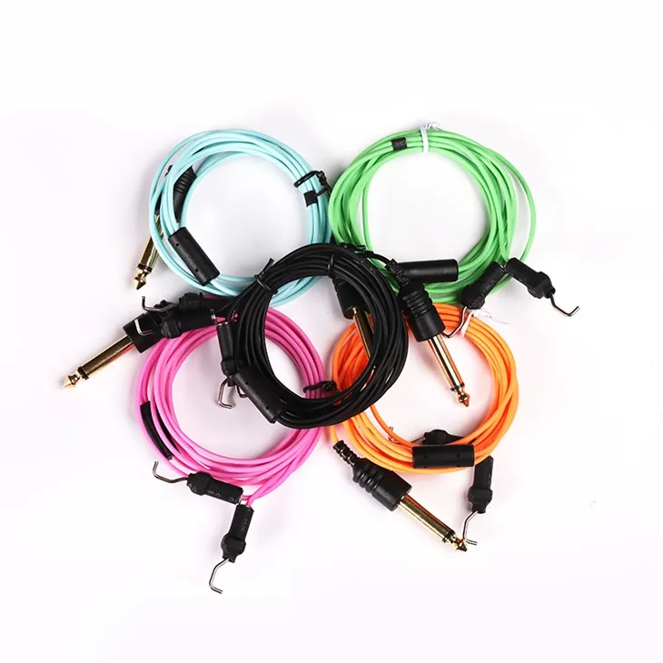 Tattoo Clip Cord pou machin bobin